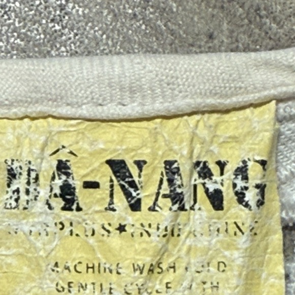 Da Nang Romper Womens Size M Beige 100% Silk Pockets Surplus‎ Lace Top - Picture 6 of 12